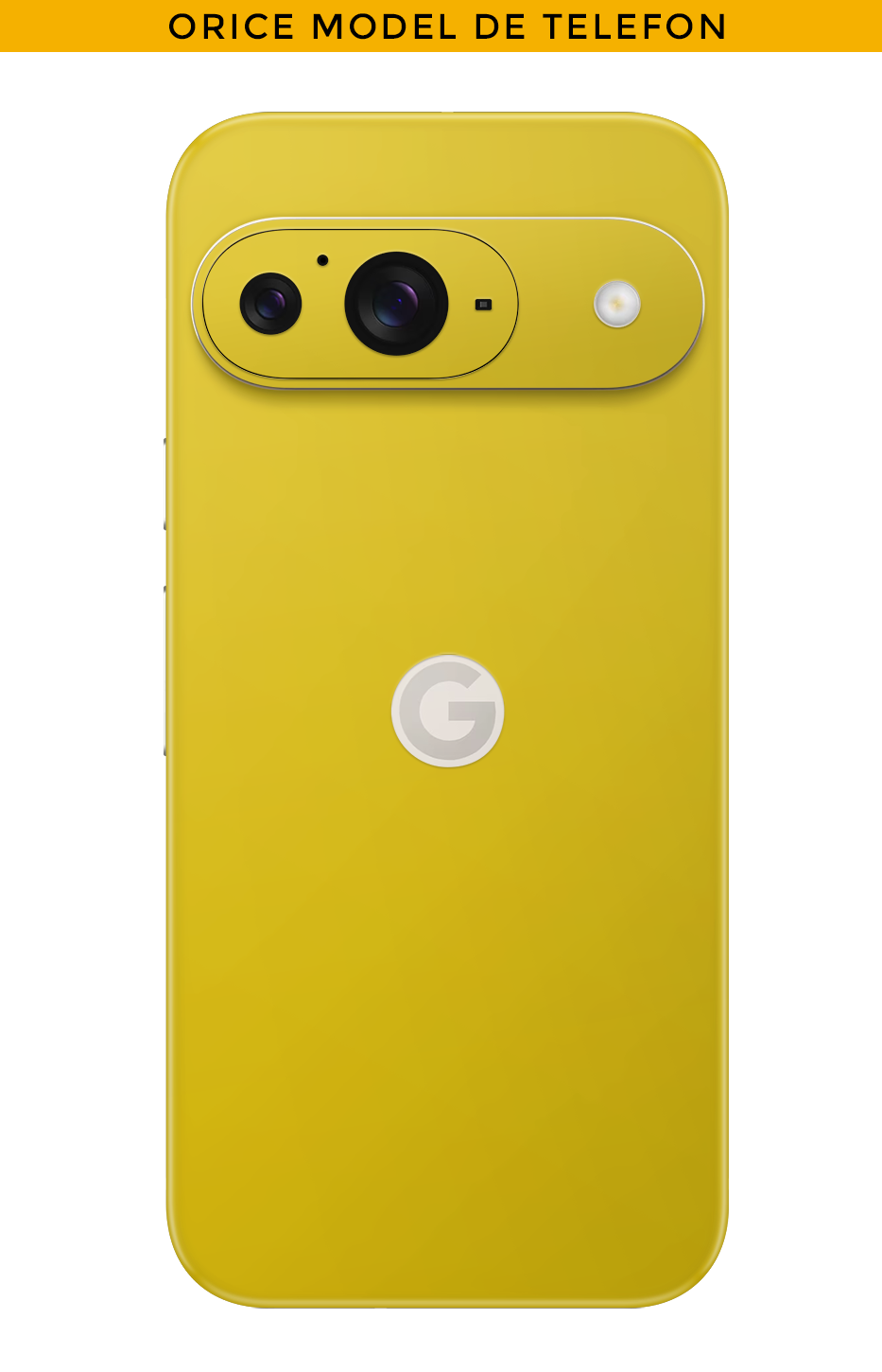 Skin ORICE TELEFON - Galben