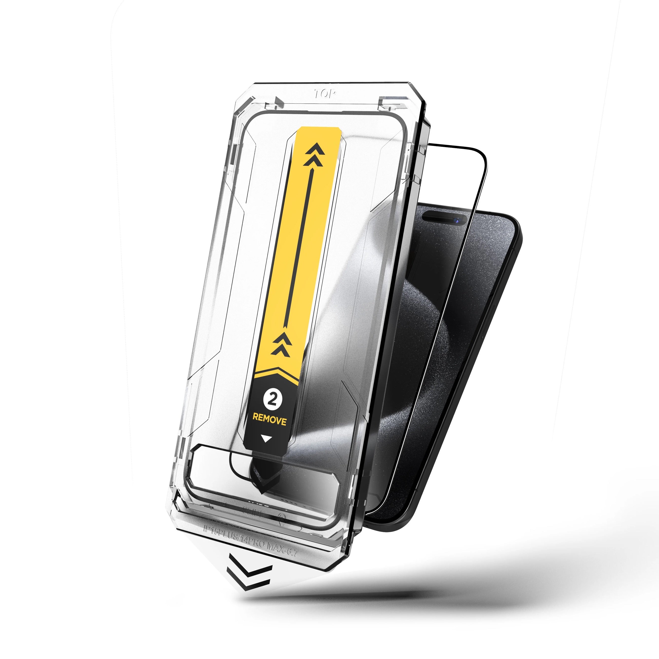 iPhone si Samsung - THE KIT 2.0 - FOLIE DE STICLA cu aplicator inclus