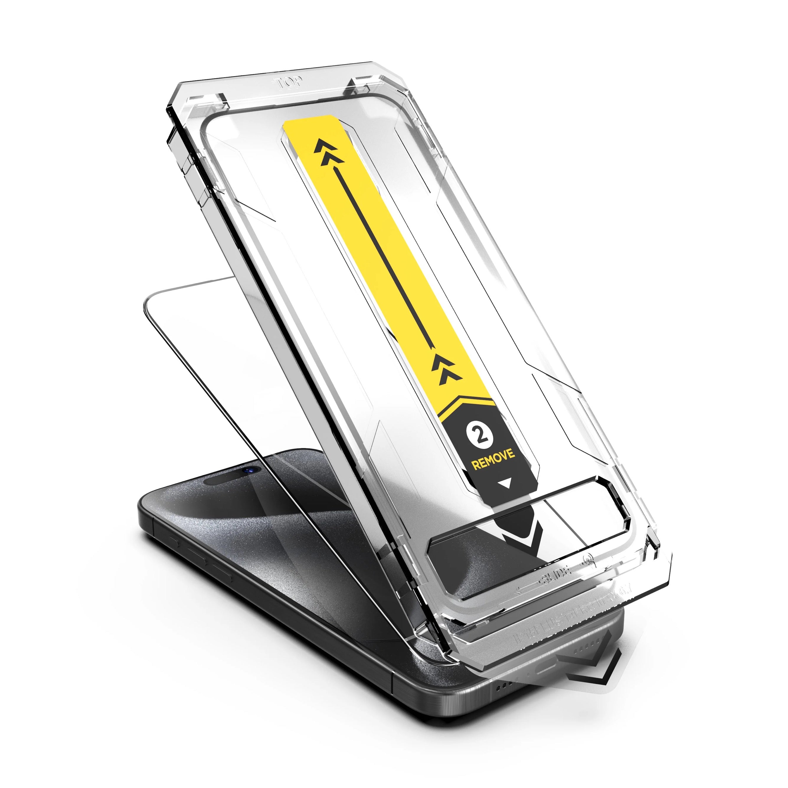 iPhone si Samsung - THE KIT 2.0 - FOLIE DE STICLA cu aplicator inclus