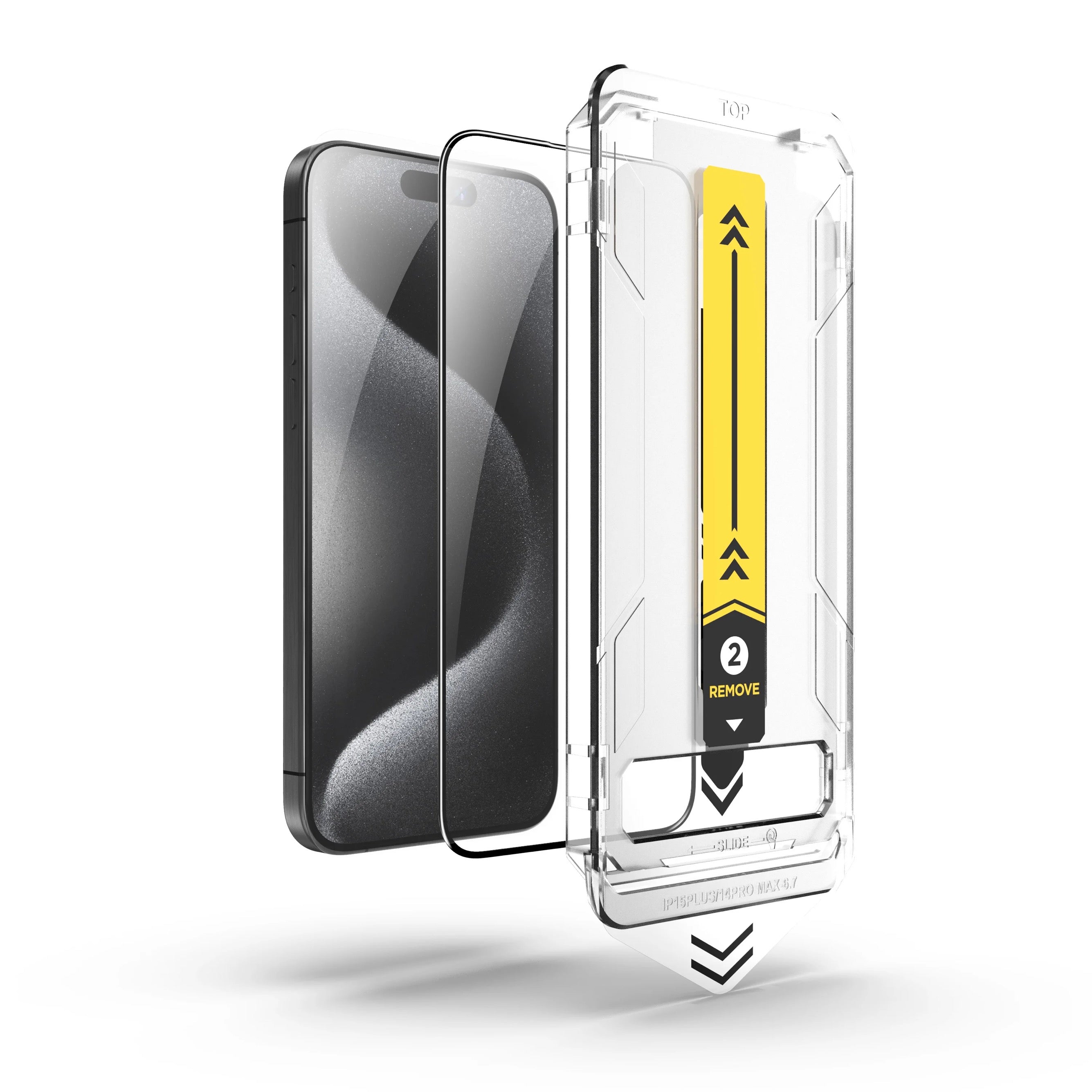 iPhone si Samsung - THE KIT 2.0 - FOLIE DE STICLA cu aplicator inclus