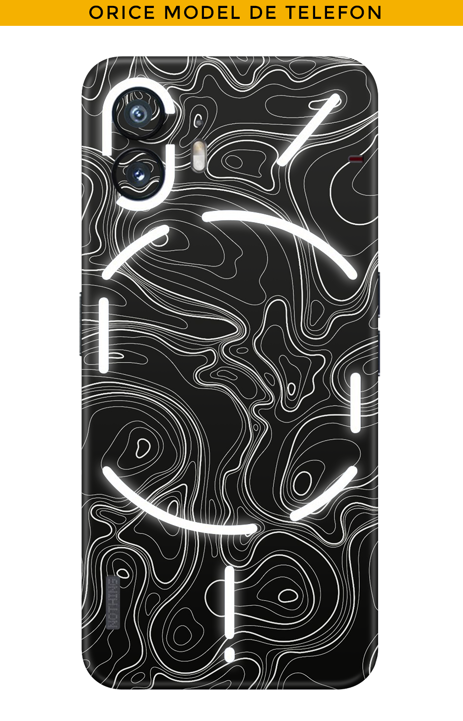 Skin ORICE TELEFON - Black Damascus