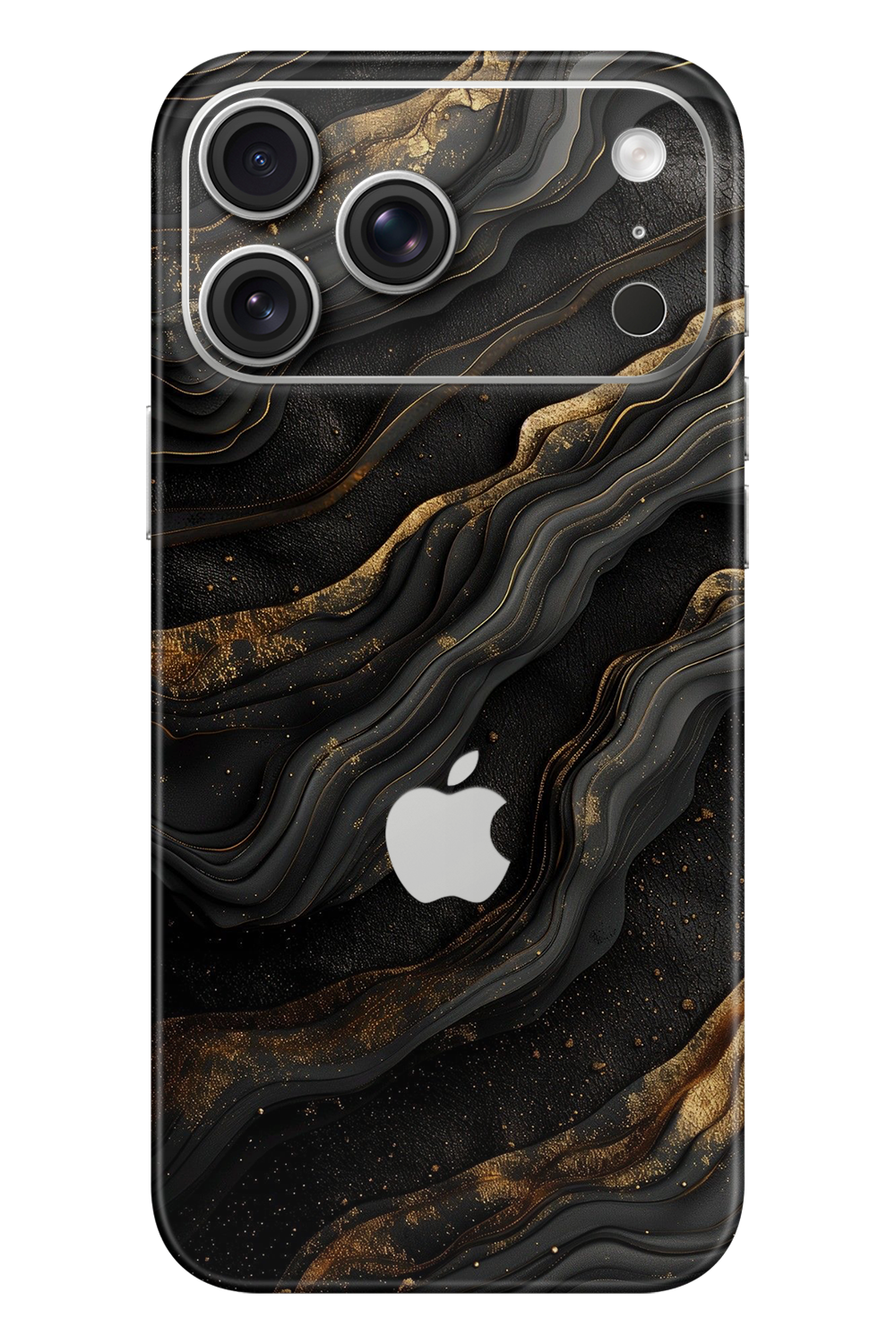 Skin iPhone - Black Waves