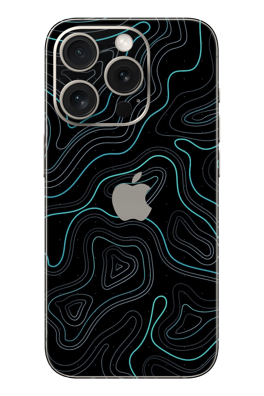Skin iPhone - Blue Damasc