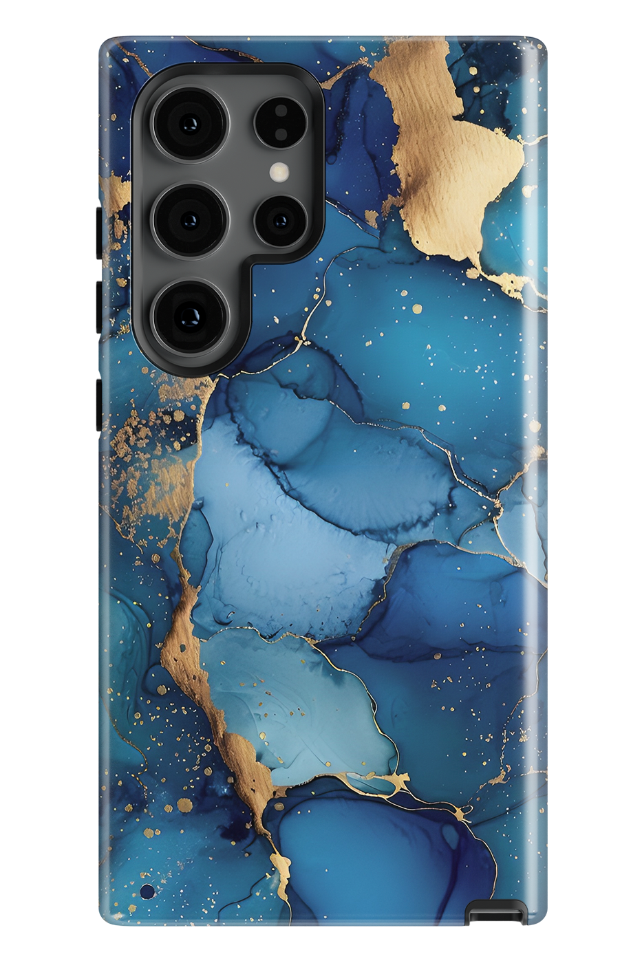 Husa Samsung - BLUE GOLD