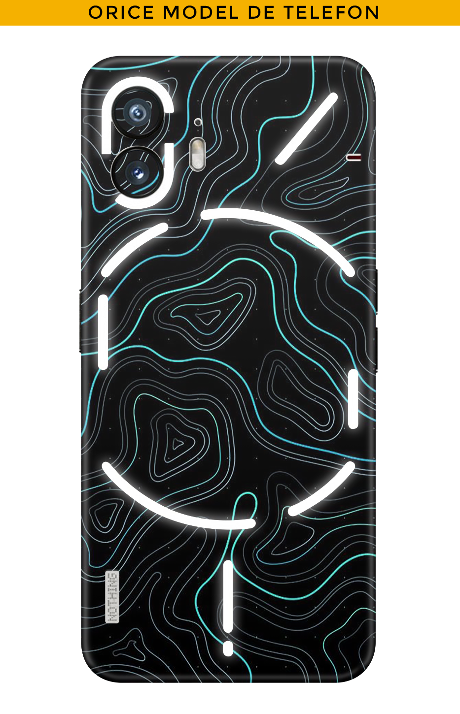 Skin ORICE TELEFON - Blue Damascus