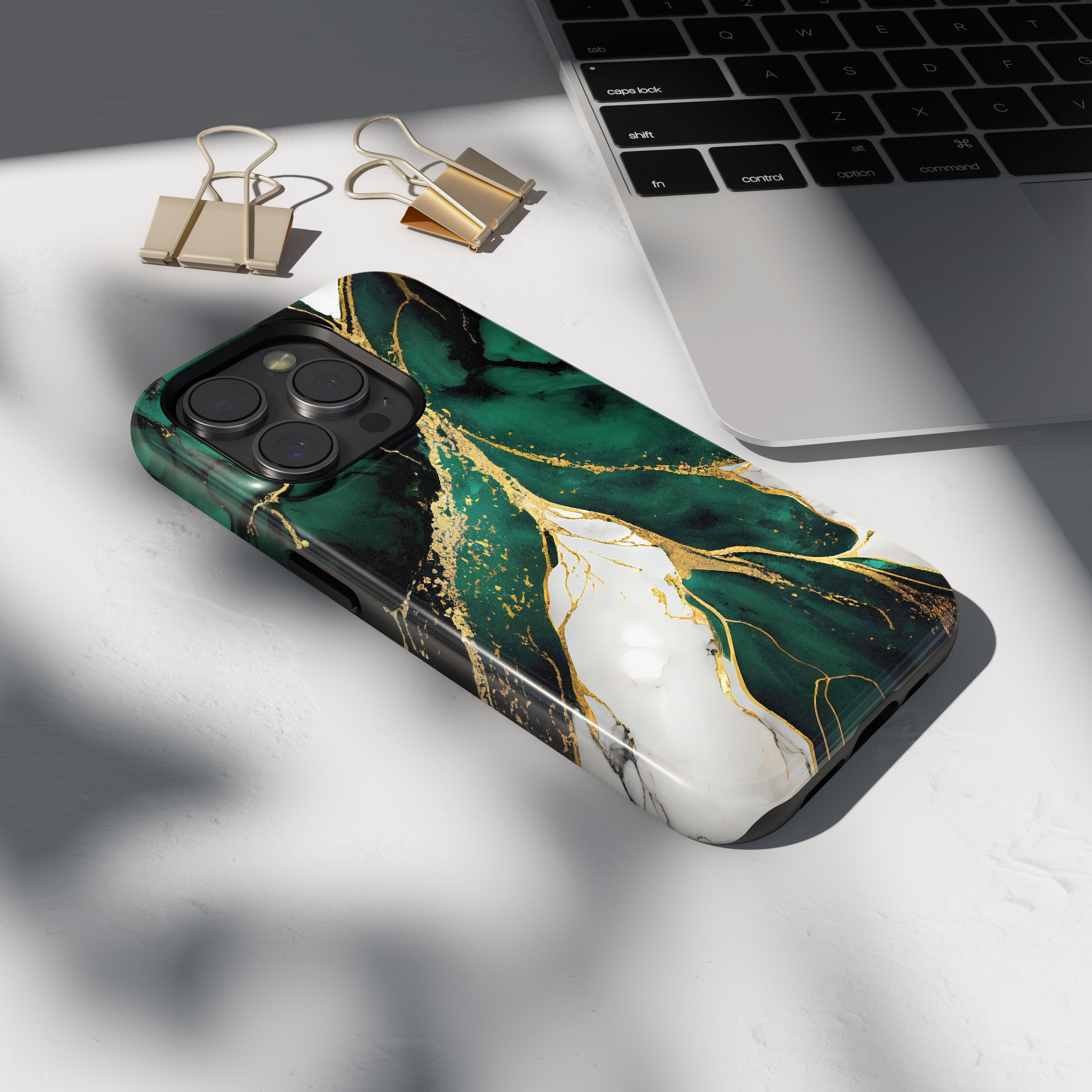 Husa iPhone - EMERALD GOLD
