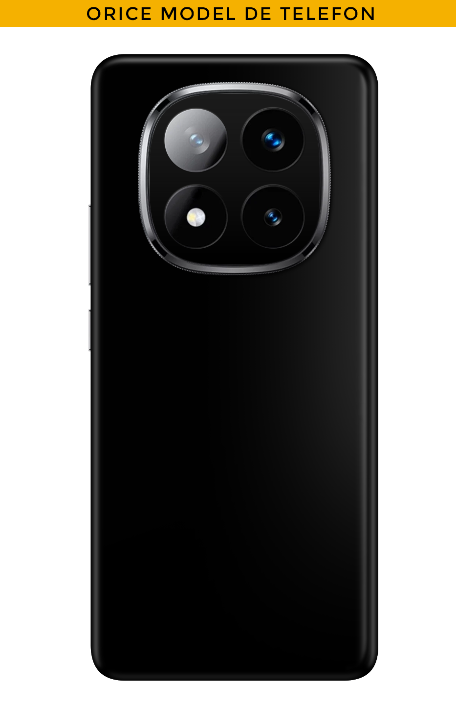 Skin ORICE TELEFON - Negru Mat