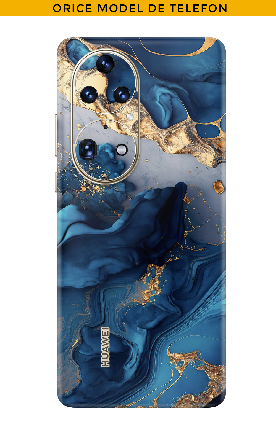 Skin ORICE TELEFON - New cu aur 22k