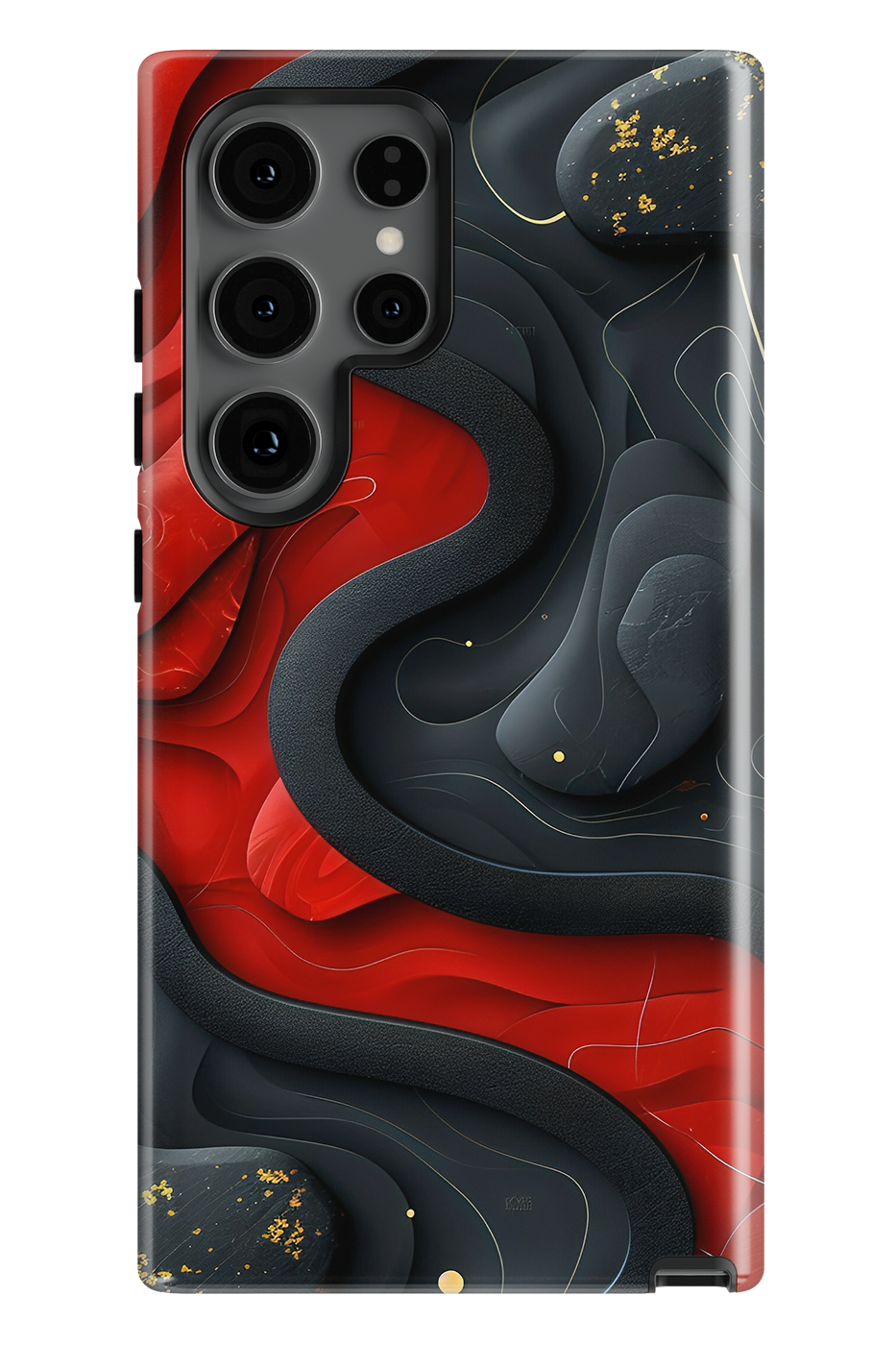 Husa Samsung - RED BLACK