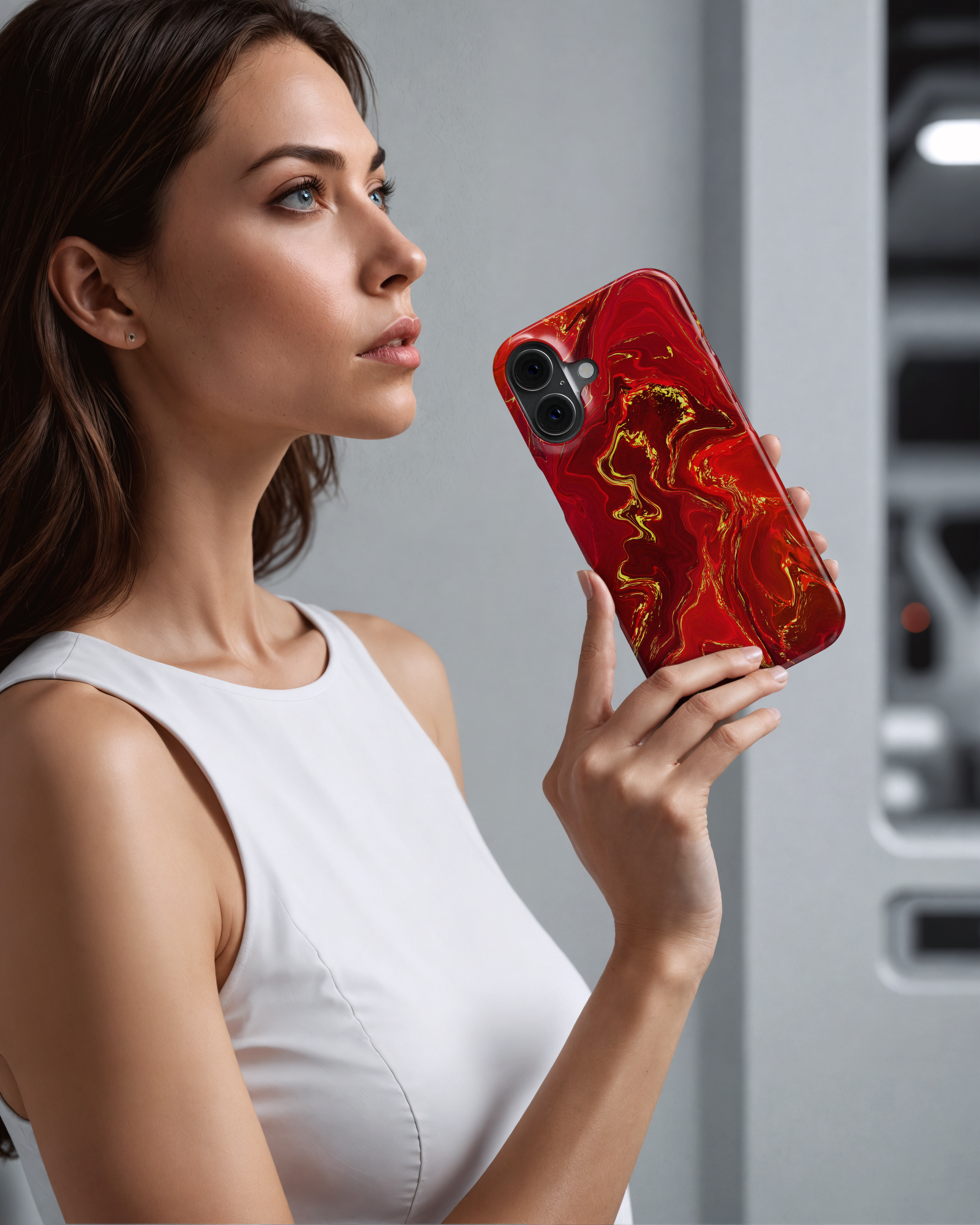 Husa iPhone - RED GOLD