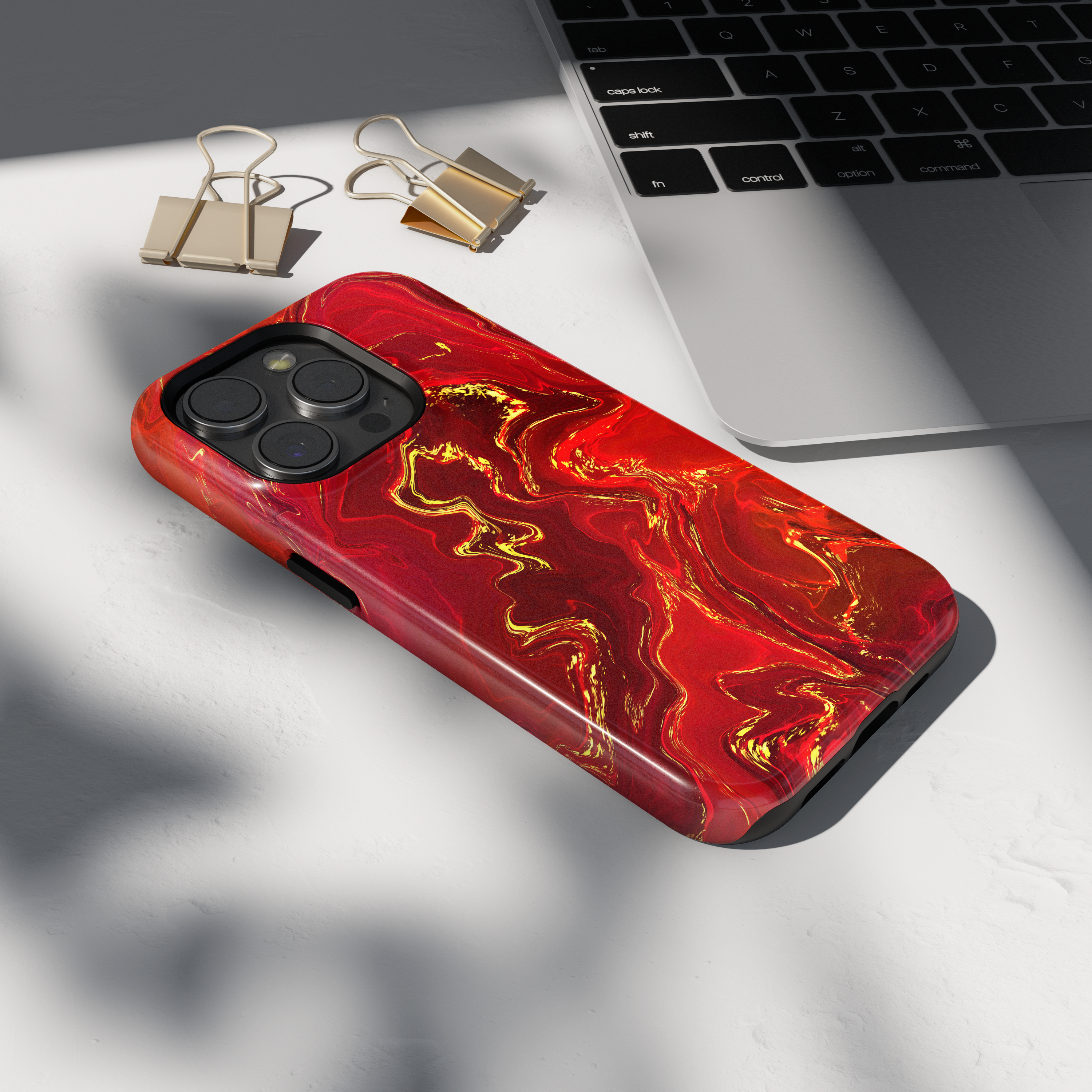 Husa iPhone - RED GOLD