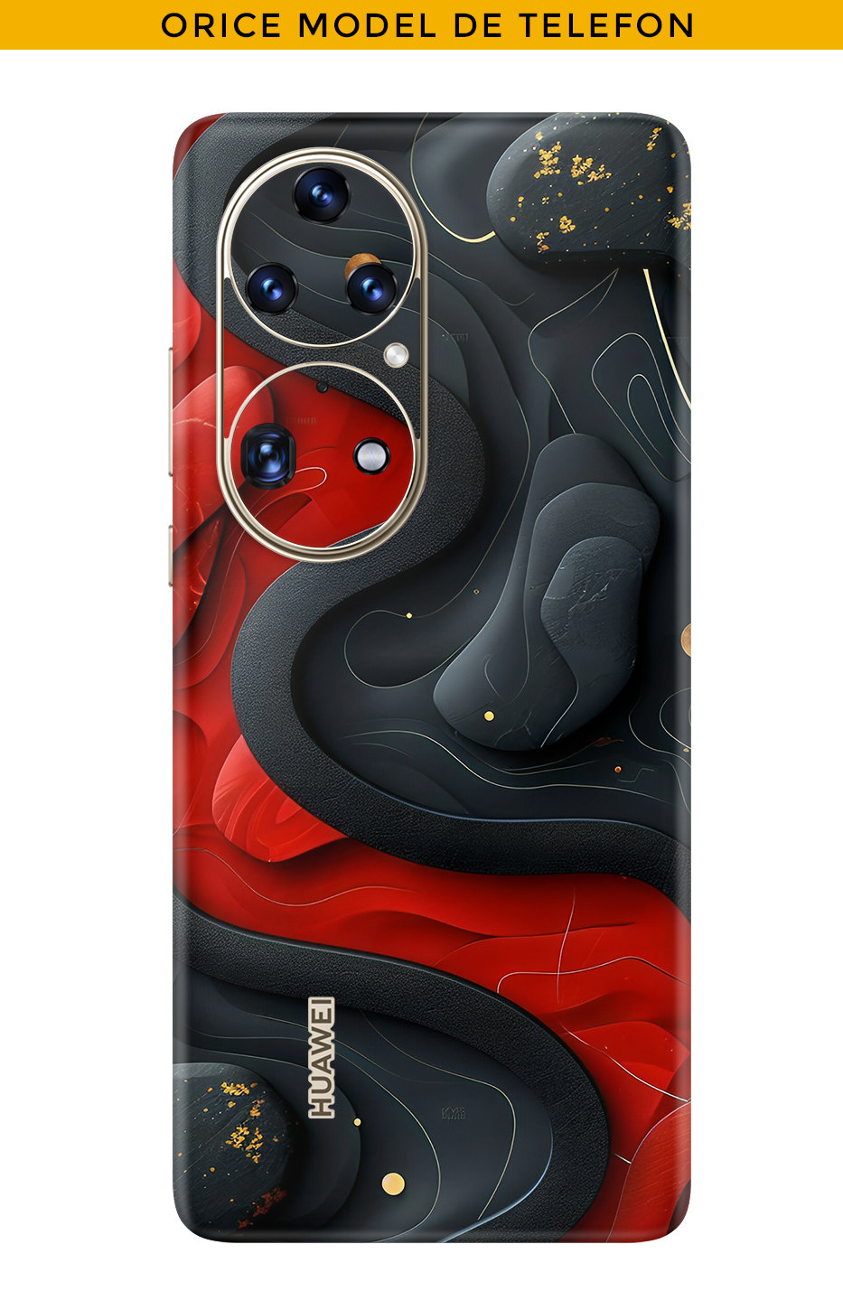 Skin ORICE TELEFON - Red Black