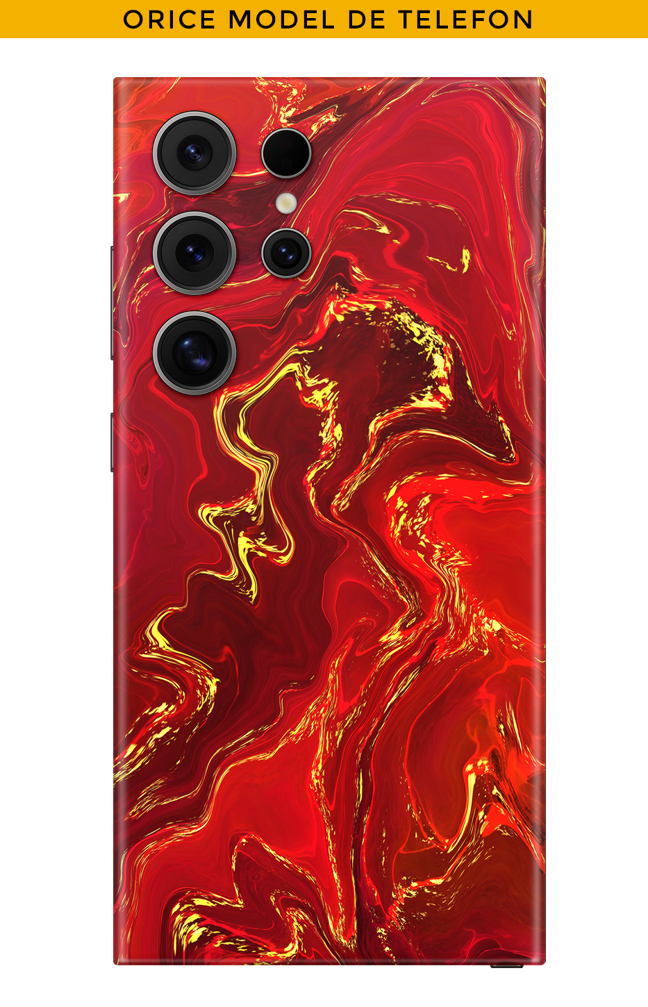 Skin ORICE TELEFON - Red Gold