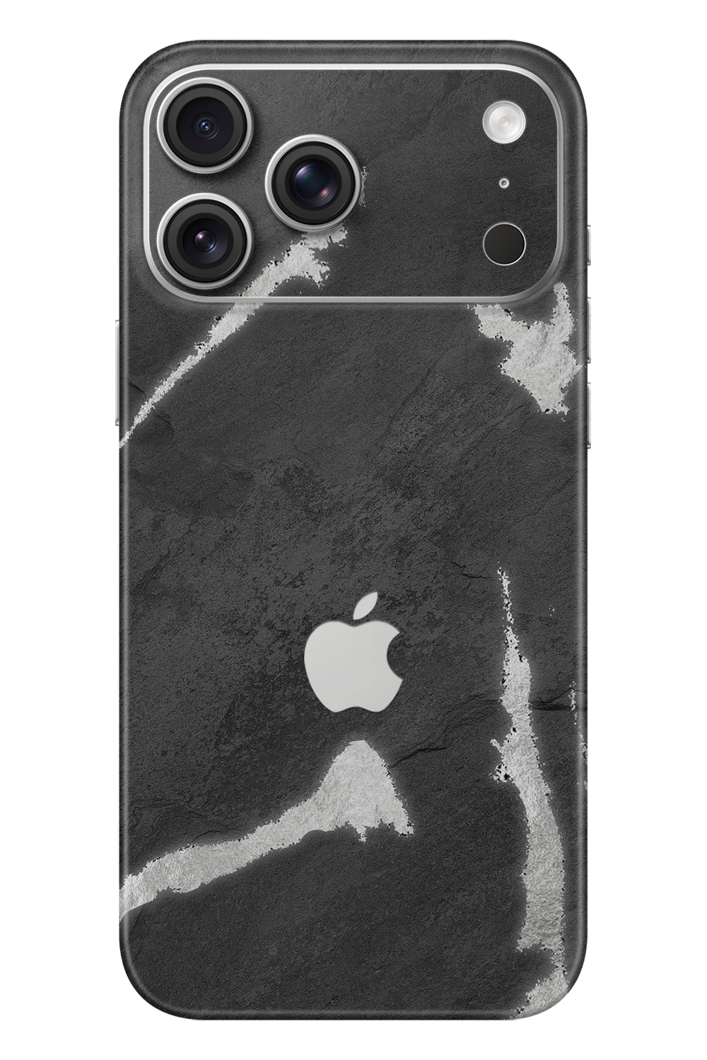 Skin iPhone - cu foita Argint - EDITIE SPECIALA