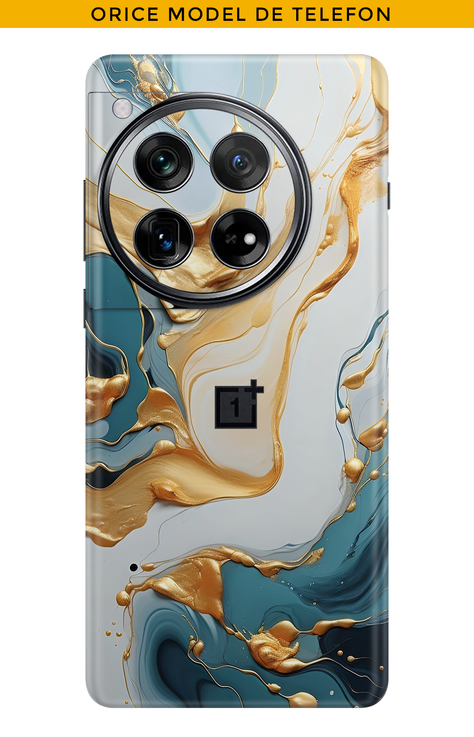 Skin ORICE TELEFON - Turq Gold