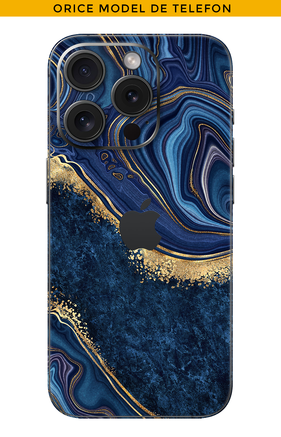 Skin ORICE TELEFON - Waves cu aur 22k