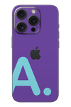 Skin iPhone - PERSONALIZAT cu initiala