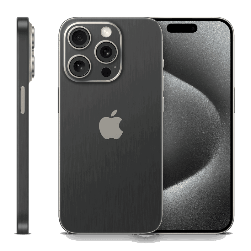 Skin iPhone - Black Titanium 3D