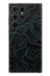 Skin Samsung - Blue Damasc