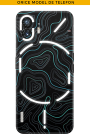 Skin ORICE TELEFON - Blue Damascus