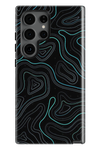 Husa Samsung - BLUE DAMASC