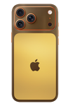 Skin iPhone - DUO Brown-Gold SKIN - iPhone 17 Style