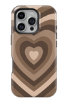 Husa iPhone - BROWN HEARTS