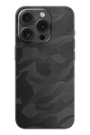 Skin iPhone - Black Camo 3D