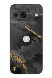 Skin Google Pixel - Dark cu aur 22k