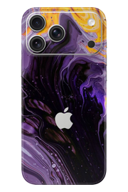 Skin iPhone - Gold Purple