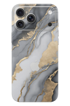 Skin iPhone - Grey Gold Marble