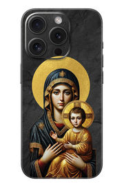 Skin iPhone - FECIOARA MARIA cu aur 22k