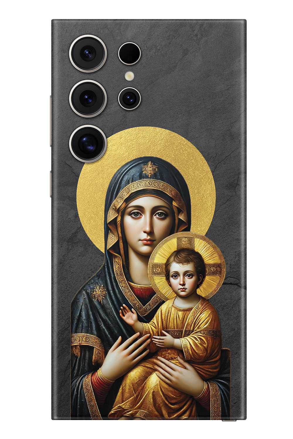 Skin Samsung - FECIOARA MARIA cu aur 22k