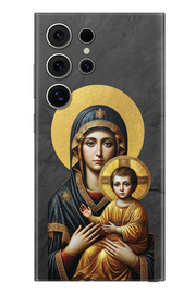 Skin Samsung - FECIOARA MARIA cu aur 22k