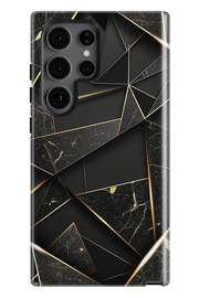 Husa Samsung -  MARBLE GOLD LINES