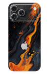 Skin iPhone - Orange Fire