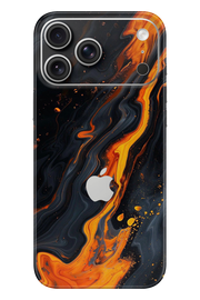 Skin iPhone - Orange Fire