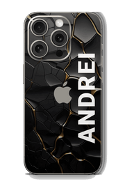 Skin iPhone - Personalizat cu nume / text (mat)