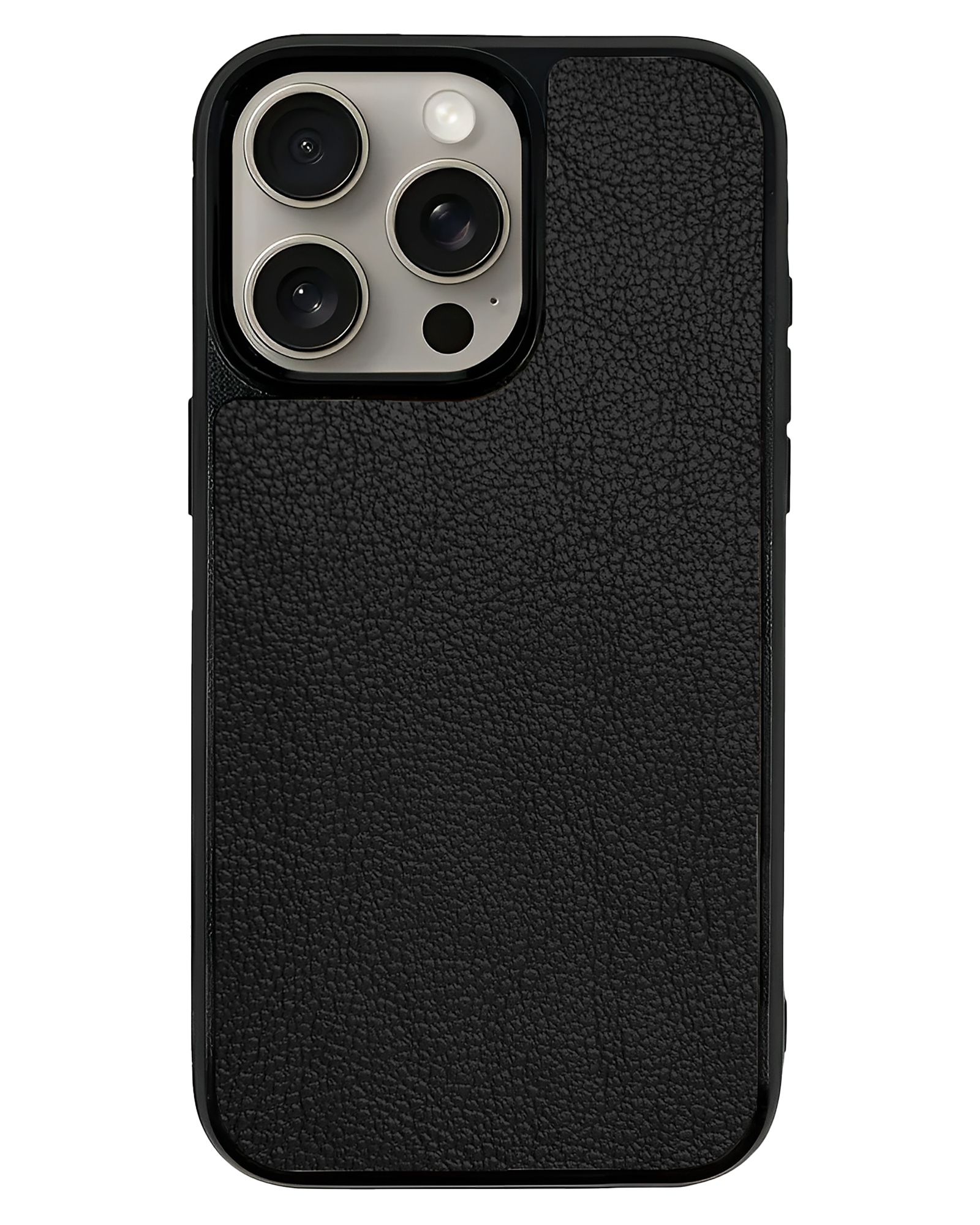 Husa iPhone - PIELE negru