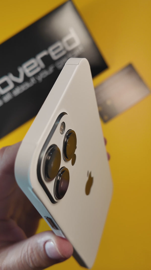 Skin iPhone - Alb Mat