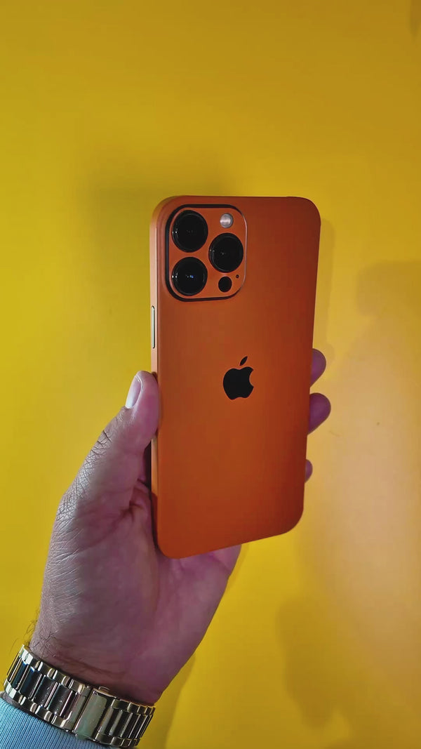 Skin iPhone - Cosmic Orange