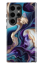 Husa Samsung -  PURPLE MARBLE