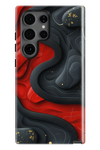 Husa Samsung -  RED BLACK