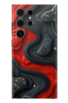 Skin Samsung - Red Black