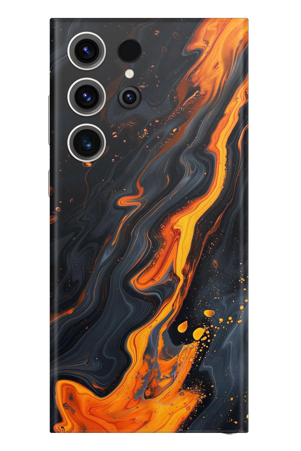 Skin Samsung - Orange Fire
