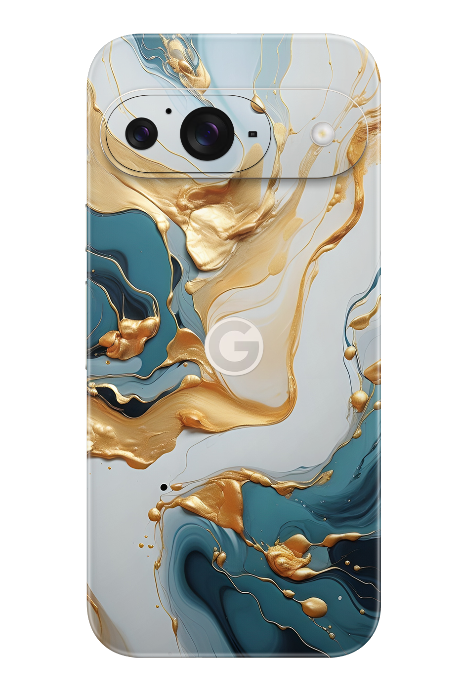 Skin Google Pixel - Turq Gold