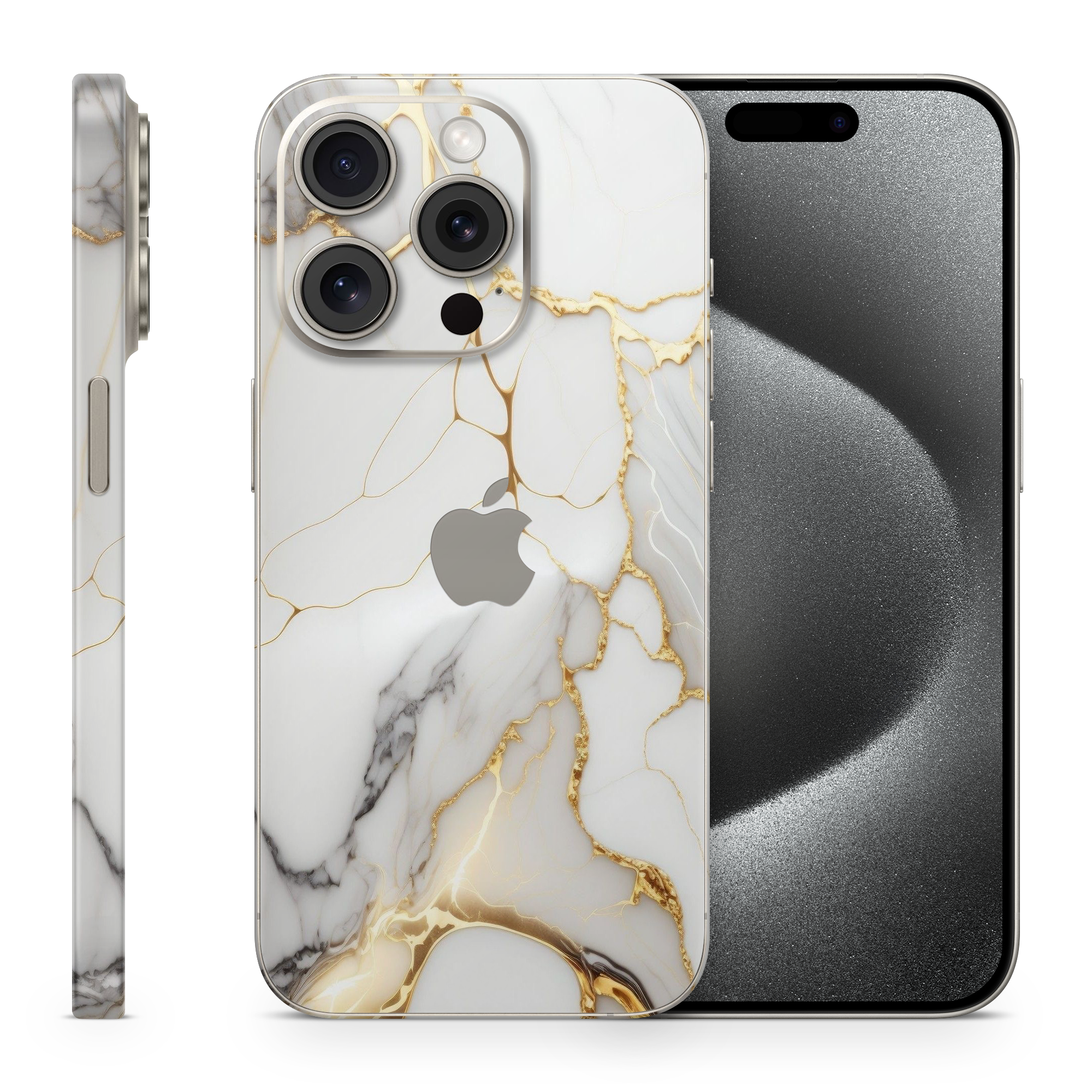 Skin iPhone - Marble Flame